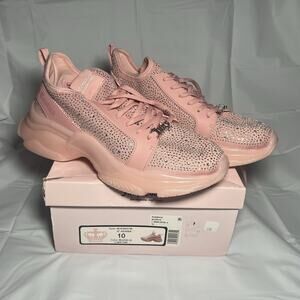 JUICY COUTURE Women's Adana Sneakers WJ03841W Color Blush-Q Size 10 Very Clean!
